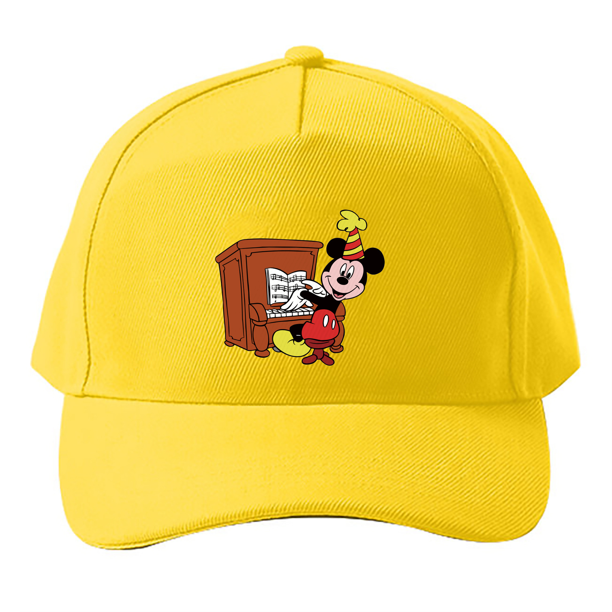 （画像用） ミッキーマウス Mickey Mouse ベースボールキャップ 綿100％ 男女兼用 帽子 スポーツ